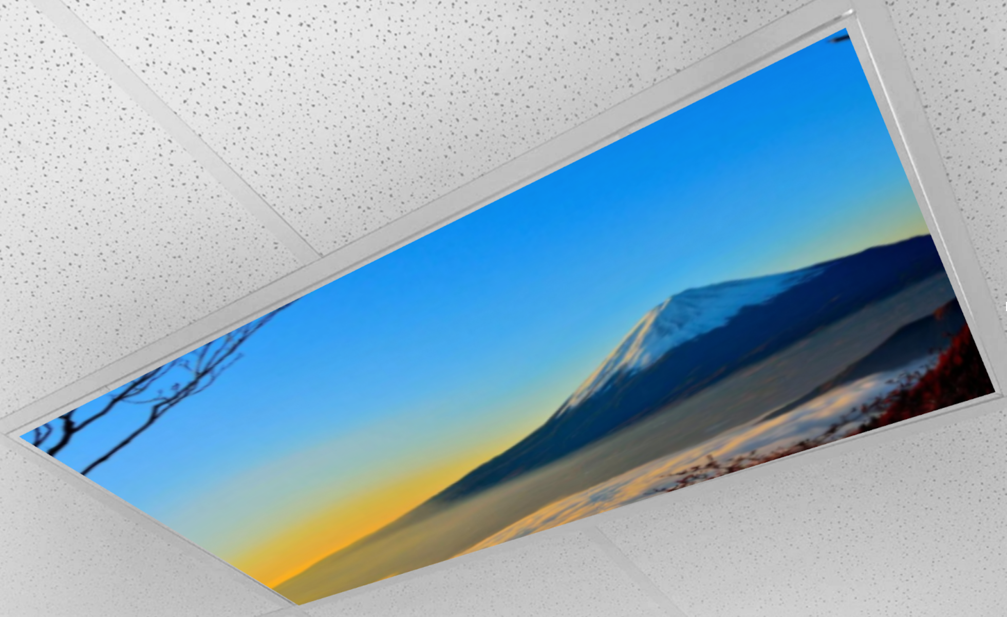 ShadeMAGIC Fluorescent Light Covers - Mountains