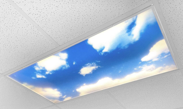 Fluorescent on sale cloud light