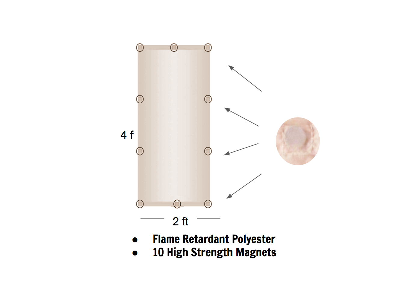 ShadeMAGIC Fluorescent Light Filter Covers - Mocha