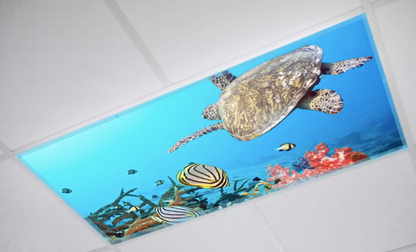 ShadeMAGIC Fluorescent Light Covers - Light Filter - Under the Sea